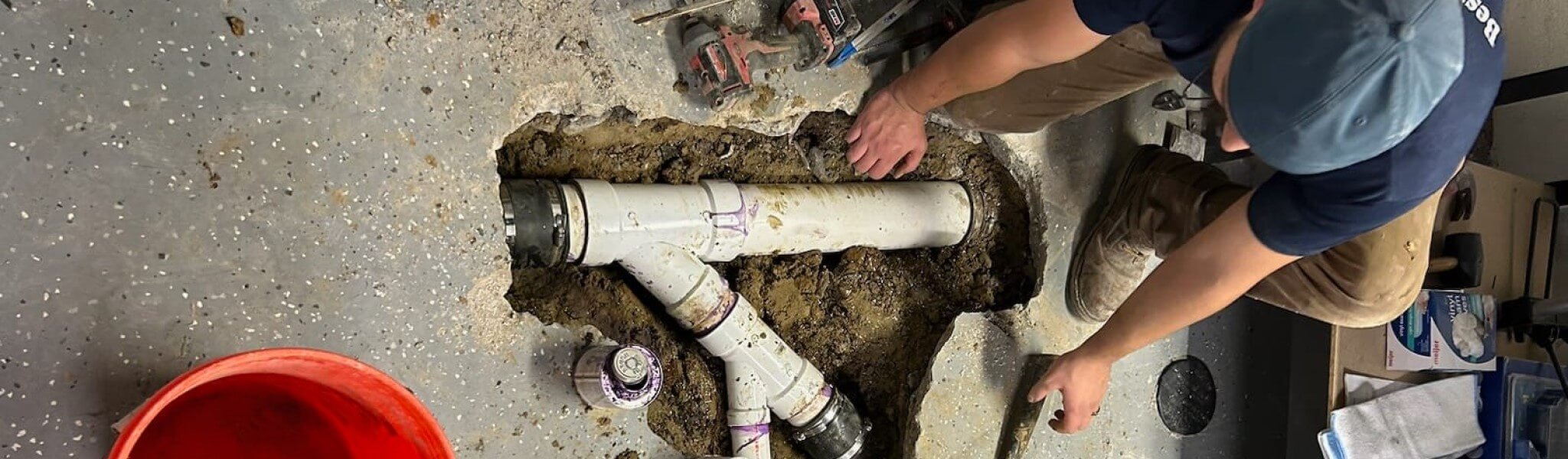 Pipe And Bucket